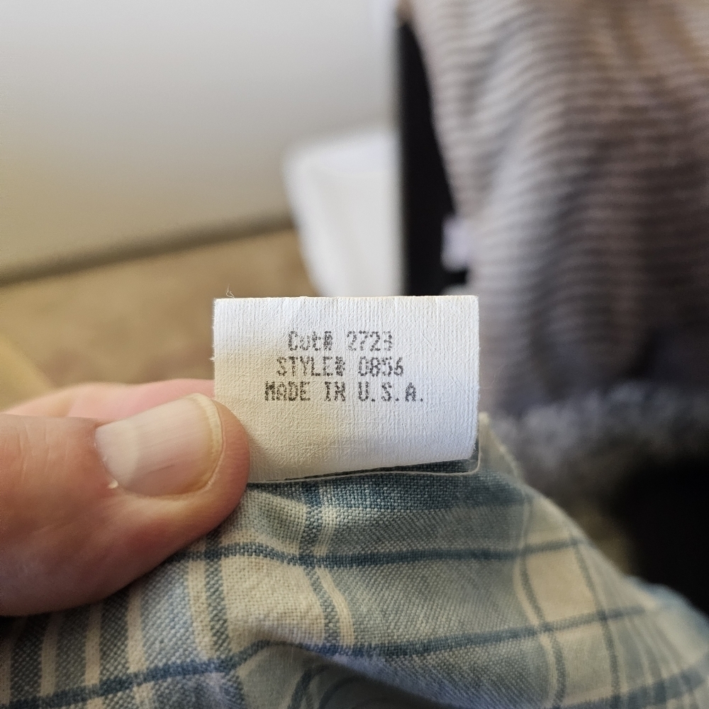 MATCH Vintage Plaid Jumper Dress Size 14 Made in USA 100% Cotton - Picture 4 of 8